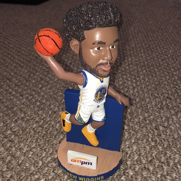 Warriors NBA Andrew Wiggins Posterized Limited Edition Bobblehead - Picture 1 of 4